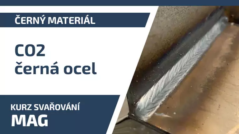 Kurz svařování CO2 černá ocel (MIG/MAG)