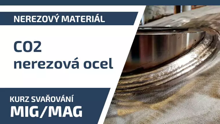 Kurz svařování CO2 nerezová ocel (MIG/MAG)